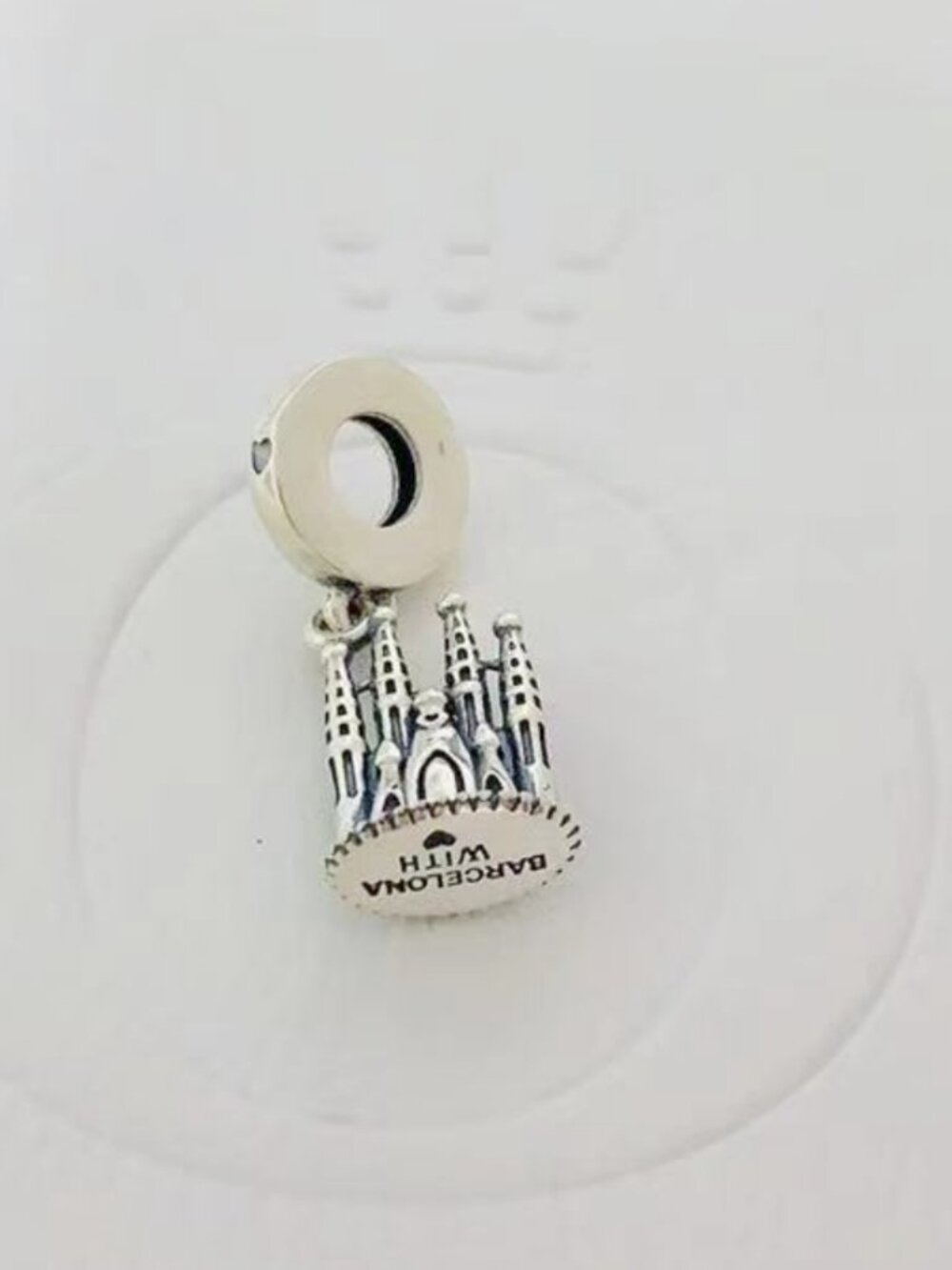 Pandora charm Barcelona With Love S925 Ale for pandora bracelet
